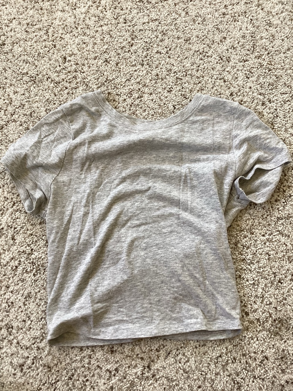 Gray Short Sleeve Tee